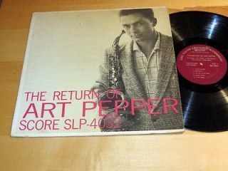 the return of art pepper score 4032 mono time left