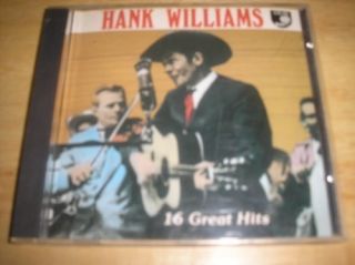  Hank Williams SR 16 Greatest Hits