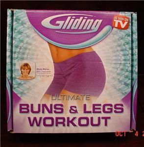 Gliding Ultimate Buns Legs Sliding Disc Workout Program 3 DVD Complete