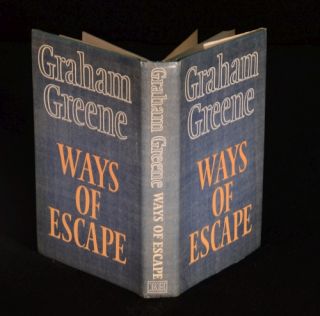 1980 Ways of Escape Graham Greene First Edition