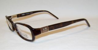 Coach Glynnis Tortoise Eyeglass Frame Eyeglasses New
