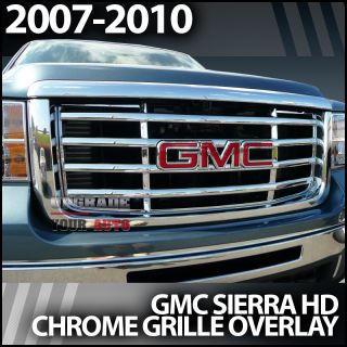 2007 2010 GMC Sierra HD Grille 2500 3500 Chrome Grille