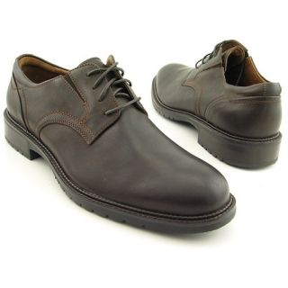 Johnston Murphy Kennard Plain Toe Mens Leather Oxfords Shoes $150 New