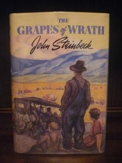 John Steinbeck The Grapes of Wrath 1940 1st Edition Eleventh Printing