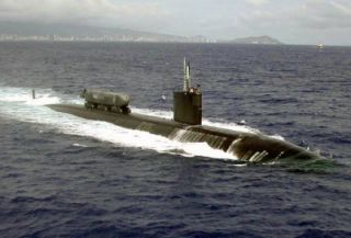 USS Greeneville Scranton 688 688i La Class Submarine Wood Wooden