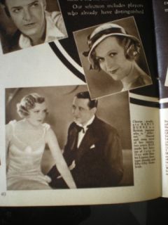 Film Weekly 1933 UK Mag Greta Garbo Cover 100 Pages