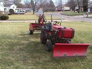 Heavy Duty Drag Box for Gravel and Dirt w Massey Tractor 16 HP