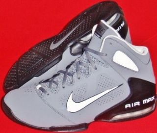 New Mens Nike Air Max Full Court 2 Gray Athletic Basketball Sneakers