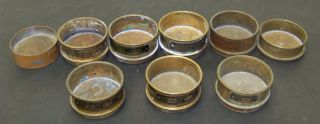  Tyler Company Standard Sieve Harshaw Testing Pan Brass Sifter