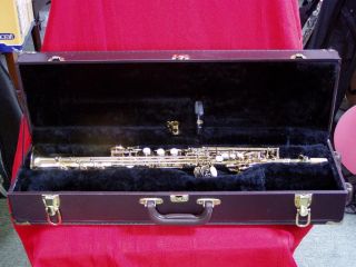 Barrington La Sax Soprano Saxophone Sounds Great with Pro Case