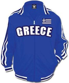 Greece Soccer Track Jacket Mens Greek Football