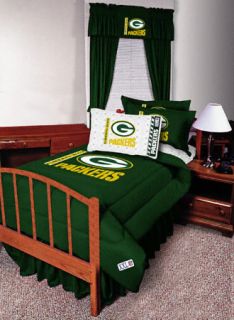 Green Bay Packers Locker Room Full Queen Comforter