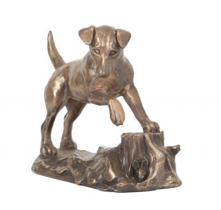 Jack Russell Terrier Dog Sculpture by Harriet Glen