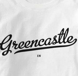 Greencastle Indiana in Metro Souvenir T Shirt XL
