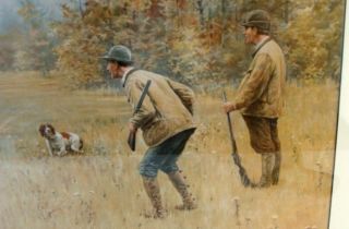 1903 A B Frost Gun Shy Litho Hunting Print Charles Scribners Sons N