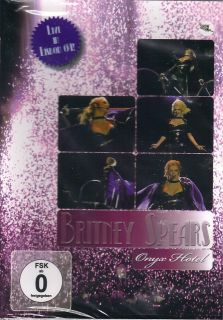 Britney Spears Live Onyx Hotel DVD RARE Concert Like New