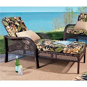  Deck Patio Pool RESIN WICKER CHAISE LOUNGE LOUNGER CHAIR Furniture NEW