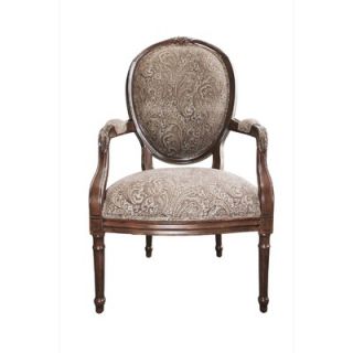 Hokku Designs Traviata Cotton Arm Chair   IDF AC6116