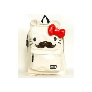Hello Kitty Mustache Backpack   SANBK0053 TAN