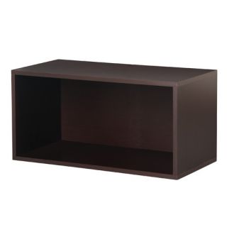 Foremost Modular Storage Cube with Shelf in Honey