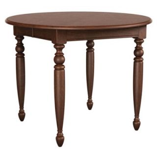 Broyhill® Color Cuisine Round Oval Table with 30 Farmhouse Legs in