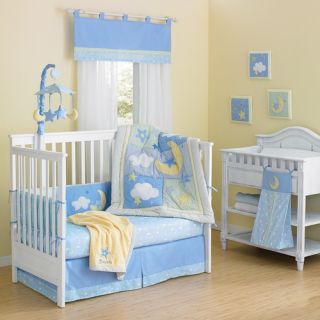 Wish I May Quintessential Cotton quilted 10 Piece Crib set