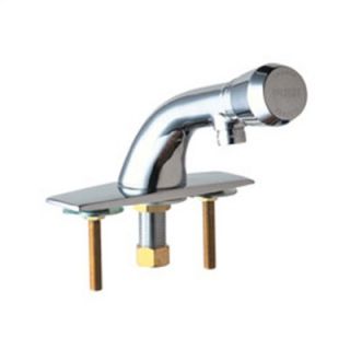 Chicago Faucets Single Hole Bathroom Faucet with Single Handle   857