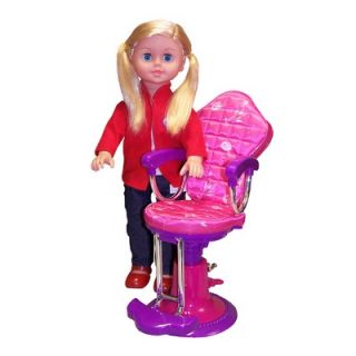 Molly P. Originals 18 On the Go Girl Doll and Salon Chair
