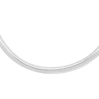  Sterling Essentials Sterling Silver 18 inches Omega Chain   SC348 18