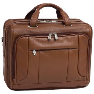  West Leather Checkpoint Friendly 17 Laptop Case in Brown