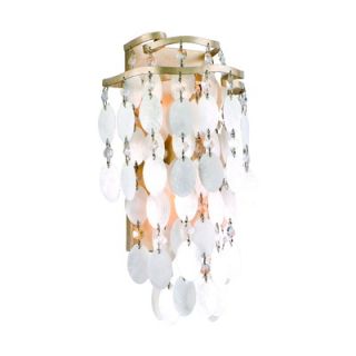 Corbett Lighting Dolce 14.25 x 18 Wall Sconce in Champagne Leaf