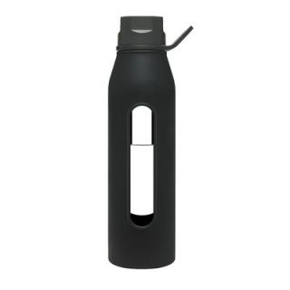Takeya 22 Oz Classic Glass Water Bottle in Black