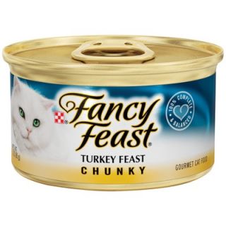  Chunky Turkey Feast Wet Cat Food (3 oz can, case of 24)   5000004041