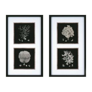  Coral by Unknown Waterfront Art (Set of 2)   36 x 21