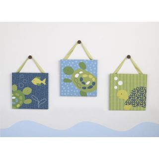 CoCaLo Baby Turtle Reef Crib Canvas Wall Art (Set of 3)   7394 862
