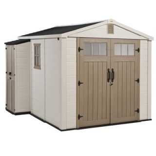 Keter Infinity 8 x 9 with Side Cabinet in Beige   17197108