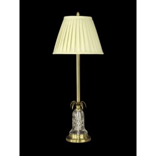 Dale Tiffany 31 One Light Crystal Buffet Lamp in Antique Brass