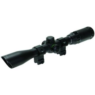 CenterPoint 3 9x32 Riflescope in Black with Dual Illuminated Reticle