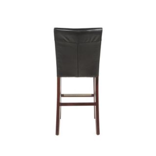 Powell Bonded Leather 30.25 Barstool in Black