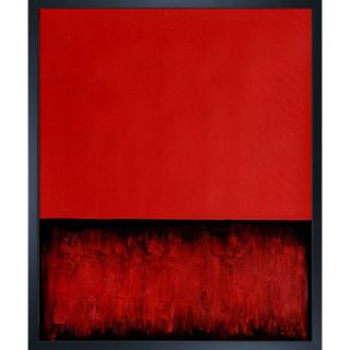  Red and Black) Canvas Art by Mark Rothko Modern   35 X 31