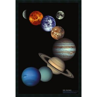  Art NASA Solar System Framed Print Art   37.66 x 25.66   DSW01477