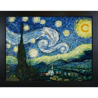  Home Starry Night Canvas Art by Vincent Van Gogh Modern   54 X 44