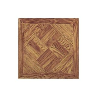  Dynamix Vinyl Light Wood Diamond Square Tile (Set of 45)
