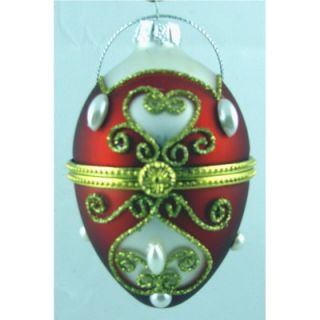 Horizons East Faberge Style Opening Egg Ornament