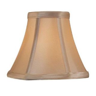 Lite Source Candelabra Lamp Shade in Light Gold   CH5172 6
