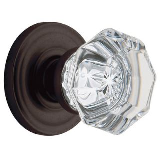 Baldwin Filmore 2.53 x 2.53 Full Dummy Crystal Knob with Traditional
