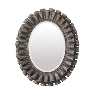 Sterling Industries Ruffled Oval Mirror   55 0027M