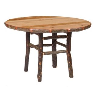 Fireside Lodge Hickory Round Dining Table