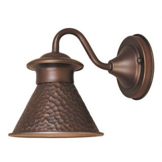 World Imports Lighting Dark Sky Essen Wall Lantern in Antique Copper