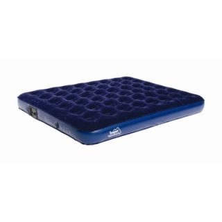 Texsport Deluxe Queen Air Bed with Built in Battery Pump in Navy Blue
